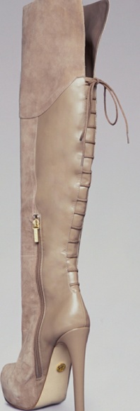 Brand new Bebe Danica over the knee boots sz 9 tan - Picture 2 of 8